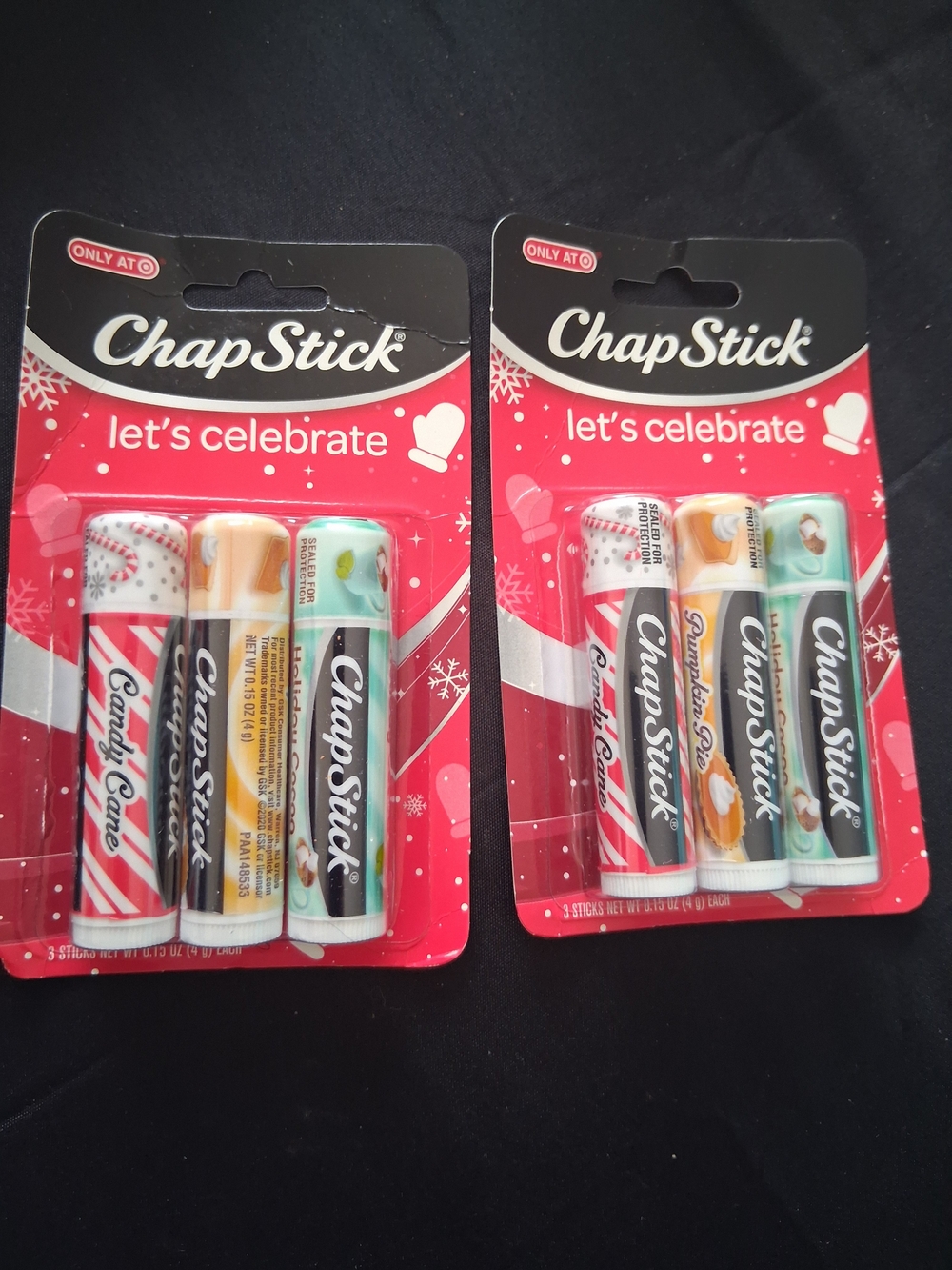 ChapStick Holiday Lip Balm 3-Pack Variety Set Of 2